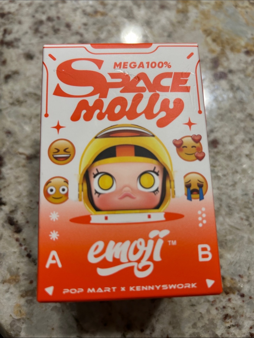 Space Molly Emoji 100% Secret Open Minded